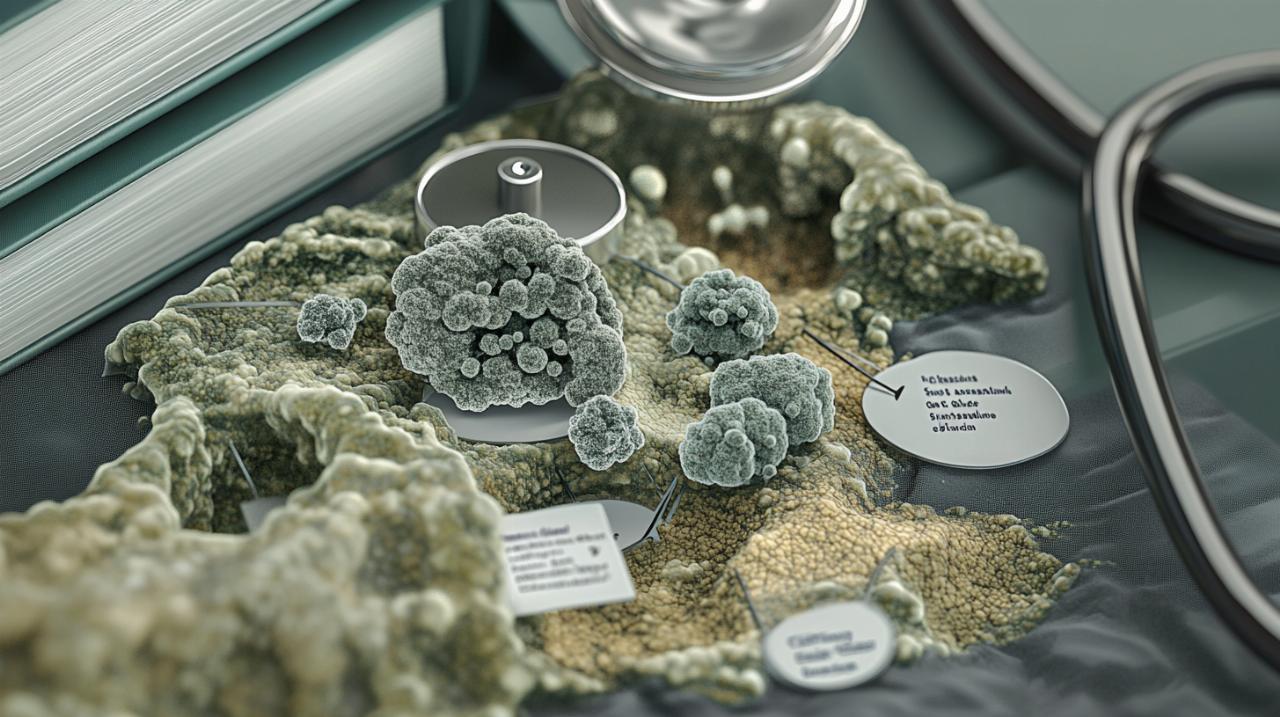 ¿Cuáles son los primeros síntomas de una intoxicación por moho en poblaciones de alto riesgo?